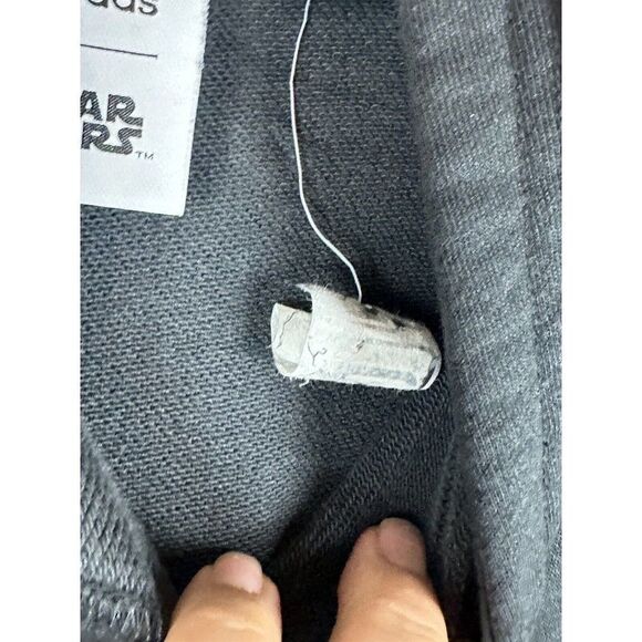 adidas x Star Wars The Mandalorian Grogu‎ The Child Power Nap Hoodie Mens Small - Picture 5 of 9